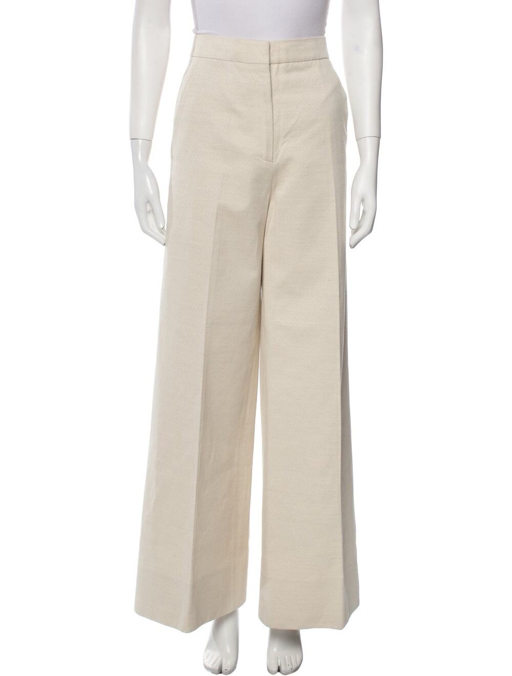 Stella McCartney Wide Leg Pants Neutrals - 2